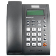 堡狮龙（bossini）HCD133（2）TSDL主叫号码显示电话机（银灰色）（自动IP功能、防雷击 ）
