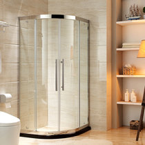 箭牌卫浴（arrow） 整体淋浴房弧扇形玻璃浴室定制简易淋浴房 整体淋浴房(不锈钢淋浴房AEO6B1102)