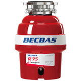 贝克巴斯(BECBAS) R-75 厨房食物垃圾处理器 家用粉碎机