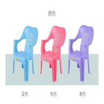 虎源萨尚加厚塑料折叠椅子成人扶手靠背塑料椅简约户外大排档餐桌椅凳沙滩椅餐椅HY-1377(默认 默认)