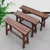 永岩钢木  450*900*300mm木质中式长条凳 YY-0184(买方指定)