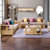 全实木沙发组合三人位白蜡木可拆洗布艺沙发小户型客厅家具(全实木沙发 1+2+贵)