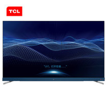 TCL 50C68 50英寸全场景AI声控免遥控智能语音 4K超高清 超薄全面屏 2+16G 平板电视机 线下同款(黑 50英寸)