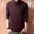 厉织造（Lihomme）2013春装新款 舒适柔软时尚休闲棉质长袖T恤 纯粹(紫色 M)