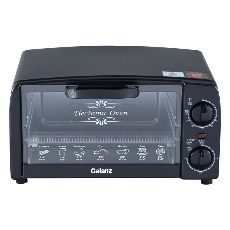 格兰仕(galanz)电烤箱10l 简易控温 电烤箱 kws0710j-h10n 黑