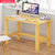 物植 电脑桌简易台式书桌 LM-07(B款尼亚美胡桃90cm)
