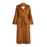 MaxMara女士羊绒长款外套 10160909-600-00342棕色 时尚百搭