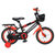 永  久（FOREVER）儿童自行车男女款小孩单车脚踏车儿童自行车宝宝童车12寸/14寸/16寸带后座款(黑橙色 12寸)