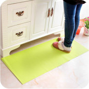 有乐可裁剪加厚防水PVC舒软多用垫 厨房卫生间防滑地垫 橱柜垫zw110(大号绿色)