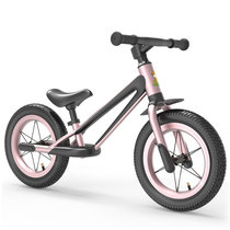永 久 （FOREVER）儿童滑步车平衡车自行车2-5岁玩具车男女宝宝学步车小孩滑行车两轮无脚踏铝合金充气轮发泡轮(玫瑰金 12寸充气轮)