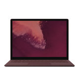 微软（Microsoft）Surface Laptop 2 超轻薄触控笔记本（13.5英寸 第八代Core i7 8G 256G SSD ）深酒红