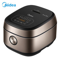 美的(Midea) MB-FB40P501电饭煲 4L智能预约家用多功能IH大火力电磁加热不溢锅精铁釜内胆不粘锅(4L)