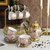 欧式镀金边茶具咖啡杯套装花茶咖啡具英式下午茶陶瓷复古家用创意