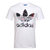Adidas阿迪达斯三叶草 男款运动休闲大logo圆领透气短袖T恤AO3005(白色 XL)