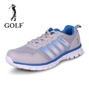 Golf高尔夫 男士网布 轻便舒适耐磨 休闲运动跑步鞋子 G1027(浅灰天蓝色 41)