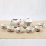 恒福 上善若水盖碗半组 整套陶瓷茶具