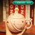 星球马克杯家用创意陶瓷情侣水杯带盖高颜值办公室喝水杯子咖啡杯(星球火箭杯-粉色)
