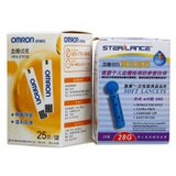 欧姆龙血糖仪试纸HEA-STP30 适用于230/231/232 血糖试纸25片配针