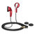 森海塞尔（SENNHEISER） MX375  MX365 手机耳机 耳塞式重低音电脑耳机(红色 MX365)