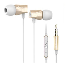 Pioneer/先锋 SEC-CL32S 手机耳机入耳式重低音耳塞苹果耳机通用金色
