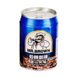 台湾进口 伯朗蓝山风味咖啡 240ml/罐