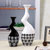 现代简约欧式陶瓷工艺品客厅居家装饰摆设 抽象瓷器花瓶 陶瓷摆件
