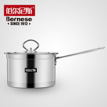 伯尔尼斯 奶锅煮宝宝辅食加厚辅食小奶锅 萨斯奶锅16cm BENS-214(默认 默认)