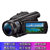索尼（SONY）FDR-AX700 数码摄像机 高清摄像机 4K摄像机 高清 DV 录像机 3.5英寸 1420万像素(黑色)
