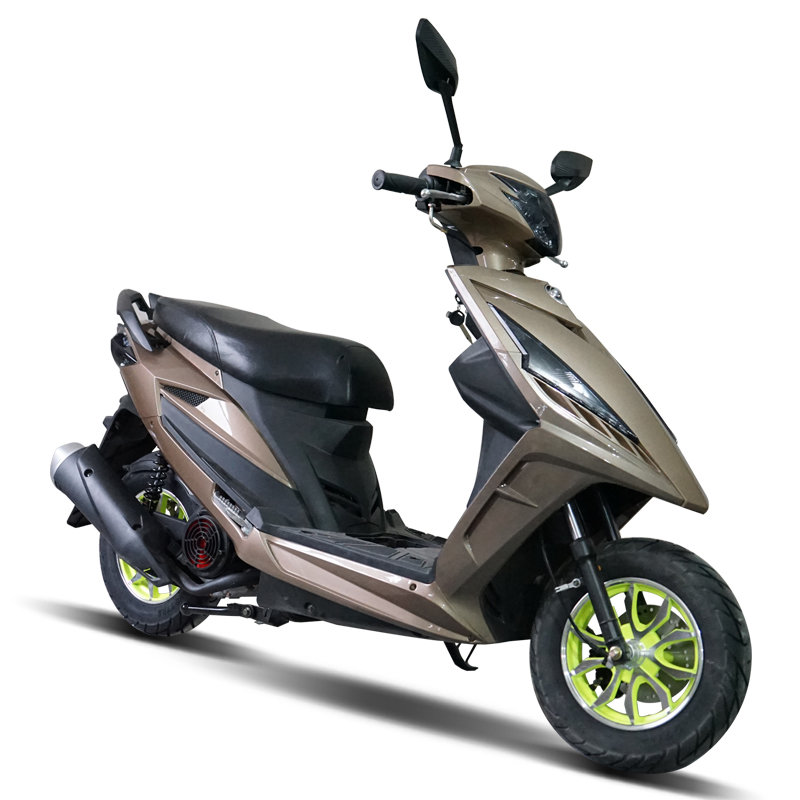 摩托车全款风感觉全新鬼火八代战速踏板摩托车125cc助力车城市街车