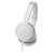 铁三角（Audio-technica）ATH-AR3iS 轻便携型耳罩式智能手机耳麦 白色
