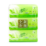 清风绿茶茉香 200抽3包装 抽取式面巾纸