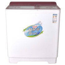 澳柯玛（AUCMA）XPB120-2158S 12公斤 双缸洗衣机 钢化玻璃面板 玫瑰金