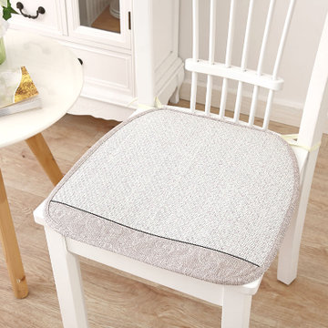 夏天椅子凉席坐垫马蹄形防滑餐椅垫汽车垫子透气办公室电脑座垫504740