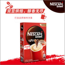 雀巢（Nestle）速溶咖啡 1+2 原味 3盒 微研磨 冲调饮品 7条105g