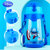 蜘蛛侠迪士尼儿童夏季塑料杯吸管水杯漫威两用双盖学生背带水壶(550ML蓝美队（吸管+直饮） 默认版本)