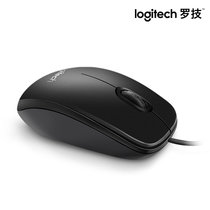 Logitech/罗技M100R 二代USB 有线鼠标 电脑台式机笔记本光电鼠标 线长1.5M(黑色)