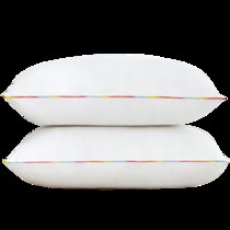 朵玛（Duoma）舒适睡眠亲肤磨毛枕头 单人枕芯(XSL舒适枕-压花格 默认)