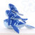 鲲鲸鱼抱枕os鲲庄周抱枕毛绒玩具庄周的坐骑鲲鲸鱼 鲤鱼动漫(蓝色 长40cm)