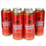 德国进口 恺撒西蒙/ Brauerei Simon 小麦黑啤酒 500ml*6 (六连包)