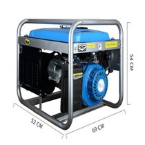 率龙CZPP4，3000W汽油发电机220v单相家用发电机 3000W手电双启动+烧汽油（单位：台）(蓝色 CZPP4)