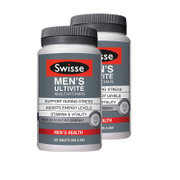 Swisse瑞思 男性专用活力复合维生素 120片保健品(2瓶)