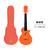 【Enya恩雅】Nova u碳纤维尤克里里23寸初学者女生款男小吉他儿童(珊瑚橙 21寸)