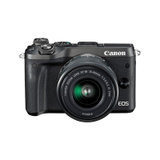佳能（Canon）EOS M6微单相机 单机身/15-45/18-150可选镜头套机 eos m6微型可换镜数码相机(黑色 单机身（不含镜头）)