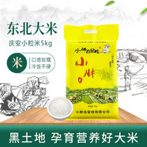 2020年新米【小胖自留地】圆粒香米5kg 珍珠米10斤东北大米小胖米庆安大米珍珠米5kg(小胖米10斤-黄袋 5kg)