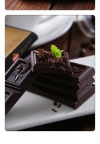 俄罗斯进口斯巴达低克纯黑巧克力味苦可可脂90%72%饱腹即食零食品(斯巴达克黑气泡巧克力)