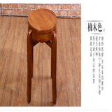 虎源萨尚实木圆凳子家用餐桌凳子HY-3982(默认 默认)