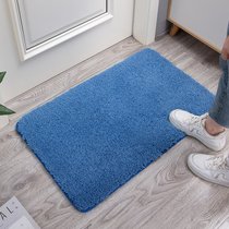 地垫地毯进门卧室卫生间吸水防滑垫入户门垫家用浴室厨房垫子床边(45*70cm 正蓝色)