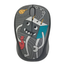 罗技(Logitech) M238 鼠标 无线鼠标 灯泡小子