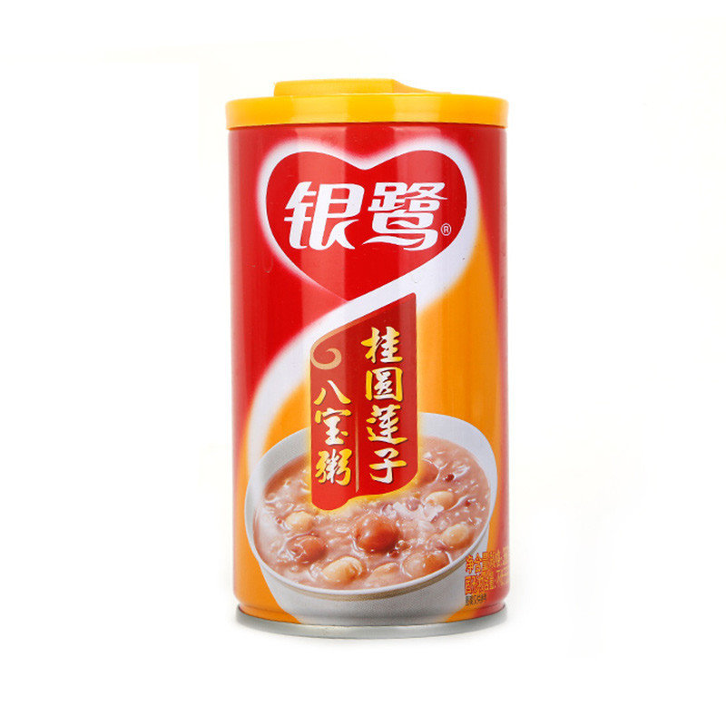 【銀鷺方便食品圖片】娃哈哈桂圓蓮子八寶粥280g*12罐圖片大全,高清