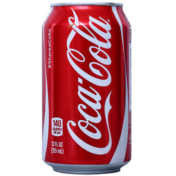 美国进口汽水 可口可乐碳酸饮料 355ml